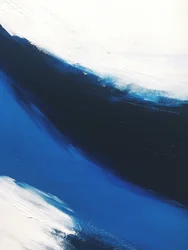 Deep Blue Wave – Abstrakt