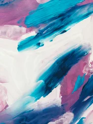 Dynamisk blå-rosa abstrakt