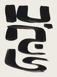 Minimalistiske sorte bevægelser