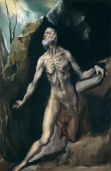 Sankt Hieronymus, ca. 1610-1614 (olie på lærred)