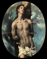 Sebastian, ca. 1610-14 (olie på lærred)