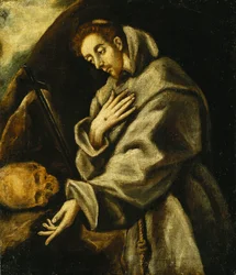 Sankt Frans i meditation,