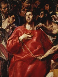 The Spoliation of Christ Detail Painting by Domenikos Theotokopoulos, known as The Grecodani