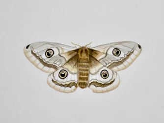 Moth, 2019 (akvarelmaling og blyant)