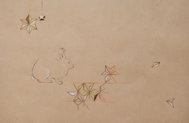 Scatter, 2014 (blyant og blandede medier på papir)