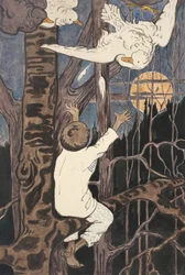Illustration til fortællingen Synko-Philipko, 1890