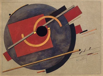Studie til en plakat, 1920