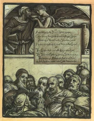 (Illustration til Rubáiyát af Omar Khayyám) De skurrende sekter