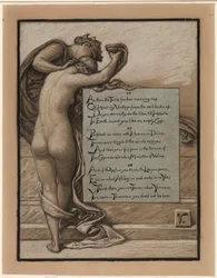(Illustration til Rubáiyát af Omar Khayyám) Kærlighedens bæger
