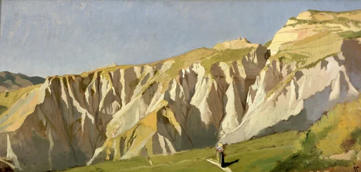 Volterras klipper (olie på panel)