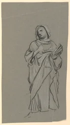 undersøgelse af en udklædt figur