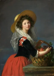 Portræt af Marie Gabrielle de Gramont, grevinde af Caderousse