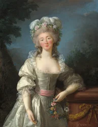 Portræt af Madame du Barry