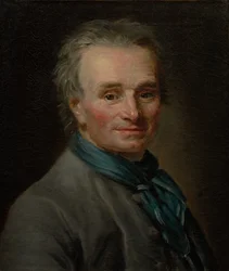 Portræt af Jean-Baptiste Lemoyne den Yngre, 1772.