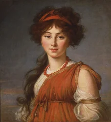 Varvara Ivanovna Naryshkina, født Ladomirsky 1785-1840, 1800