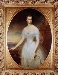 Elisabeth (Sissi), kejser af Østrig i 1854 (maleri)