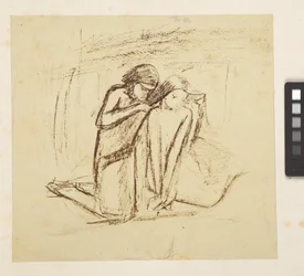 Design og skitser af Elisabeth Eleanor Siddal Rossetti