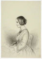 Portræt af Selina (Quin) Markham