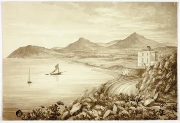 Val of Shanganagh, Dun Laoghaire, med både