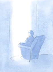 Kristus førte min sjæl pludselig ind i den allerhelligste treenigheds liv, et sted med nåde og sikkerhed, 2000 (w/c på papir)