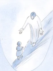 Vanskelige trin: lære at gå, lære at følge Kristus, 2001 (w/c på papir)