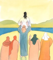 Hver præst bør være "en anden Kristus" for os; alligevel bør vi ikke blive overraskede, hvis vi bliver uretfærdigt behandlet af en præst, 2005 (akvarel på papir).