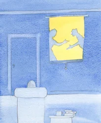 En person, der i bøn har givet både hjerte og sind til Gud, men som distraheres af uønskede billeder, er ikke mere skyld i dem, end en person, der sidder stille på sit værelse, er skyld i skyggen