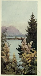En have, Lago di Como, Illustration fra 