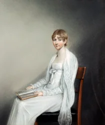 Caroline Darwin (olie på lærred)