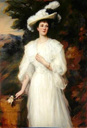 Portræt af Edith, Lady Cunard