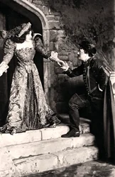 Julia Neilson og Fred Terry i en scene fra Dorothy O The Hall, begyndelsen af det 20. århundrede.