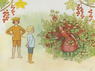 Lasse den Lille i haven 1923