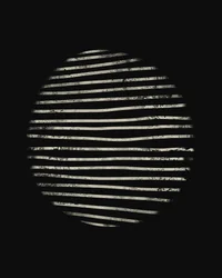 Abstrakt cirkel med linjer