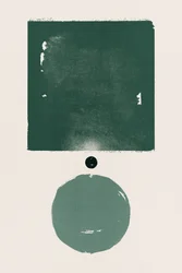Minimalistiske grønne former