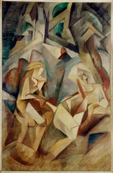Bathers (olie på lærred)