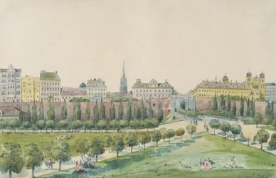 Stubenbastei og Stubentor i Wien