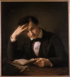 Ung Student, 1858