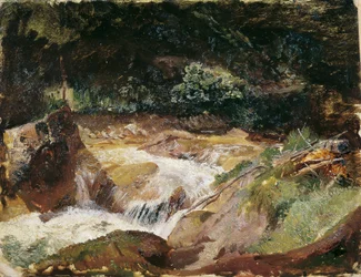 Bjergstrøm i Ramsau