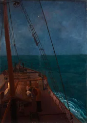 Natkrydstogt i Middelhavet