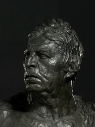 Buste af Ingres (bronze) (detalje af 471055)