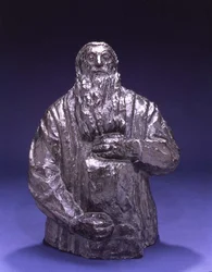 Portrætbuste af Rodin (1840-1917) efter 1909 (bronze)
