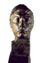 "Apollons leder". Bronzeskulptur af Antoine Bourdelle (1861-1929)