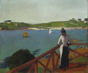 Eftermiddag i Saint-Briac, 1887
