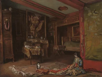 Mit værelse på Tonnerre, 1920