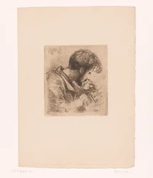 Portræt One Paul Adolphe Rajon