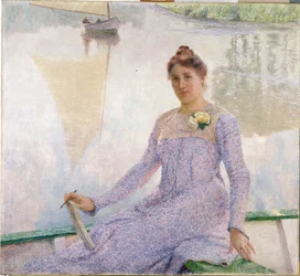 Portræt af kunstneren Anna De Weert