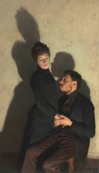 Kastede skygger, 1891.