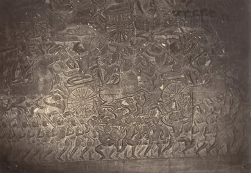 Basrelief i Pagodens store galleri, 1866.