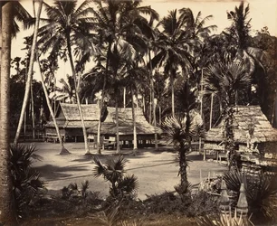 Bonzerie af den store pagode, 1866.