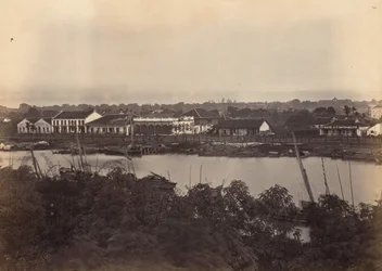 Udsigt over Saigon ark nr. 2, 1866.